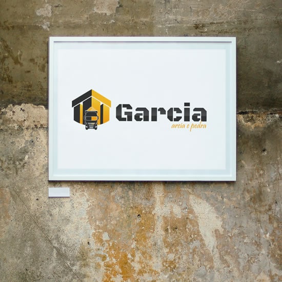CREATION OF THE GARCIA SAND AND STONE DEPOSIT LOGO