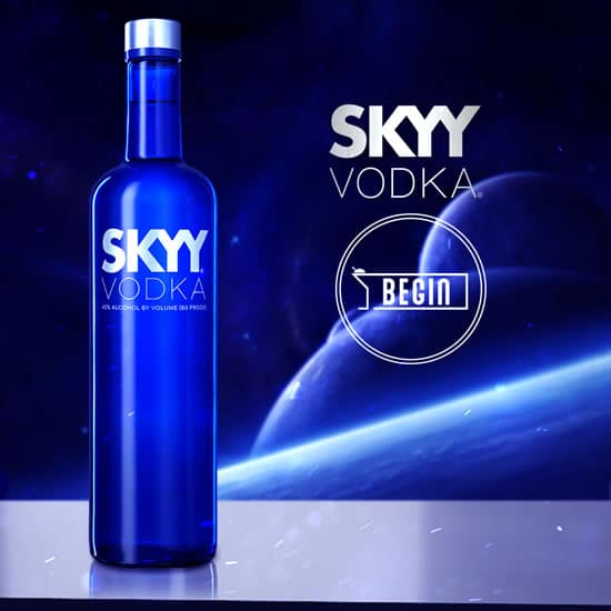 DESIGN PARA MIDIA SOCIAL SKYY VODKA